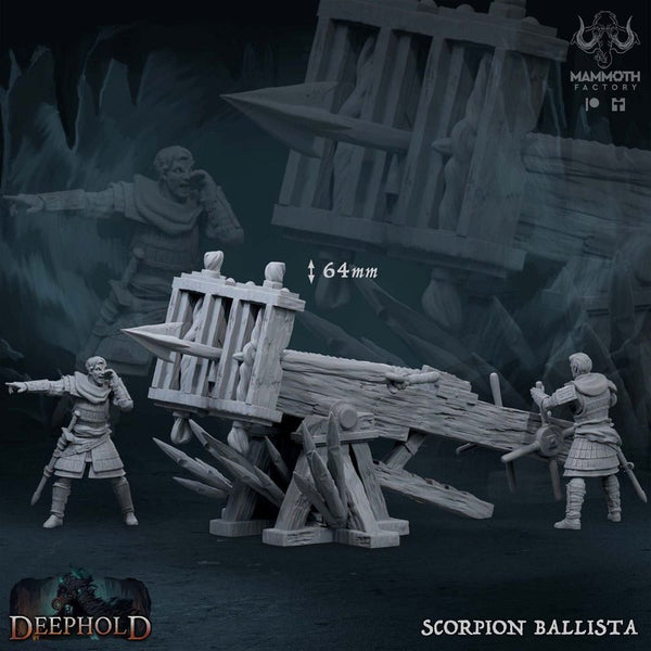 Scorpion with Crew 3D-printed model
