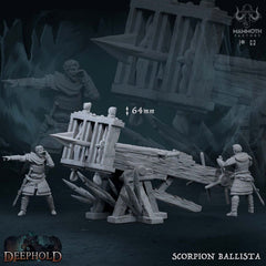 Scorpion with Crew 3D-printed model