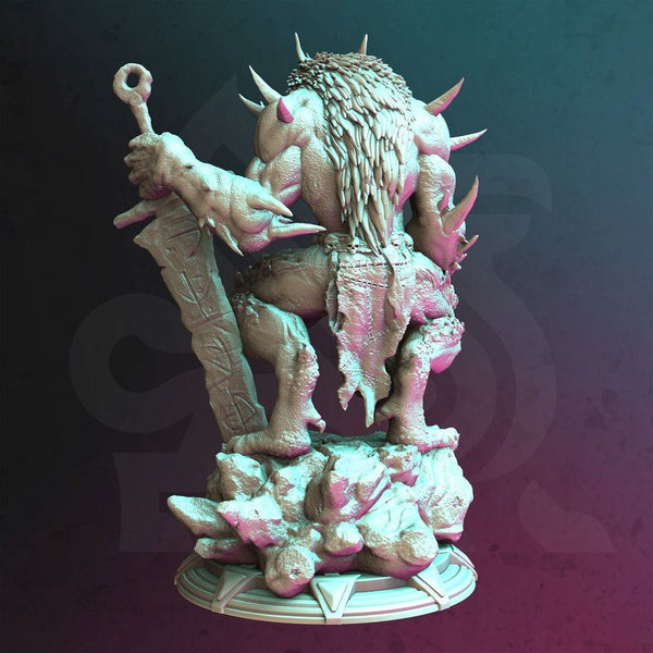 Scrag 3D-printed model