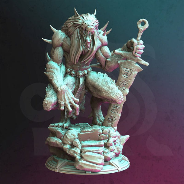 Scrag 3D-printed model