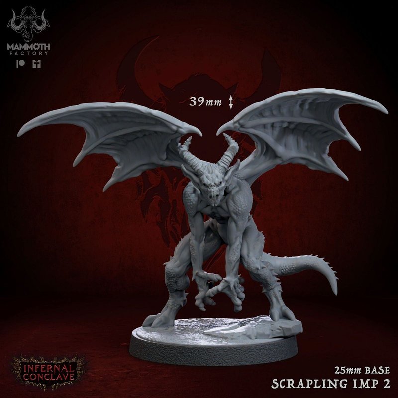 Scrapling Imps 3D-printed model