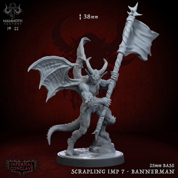 Scrapling Imps 3D-printed model