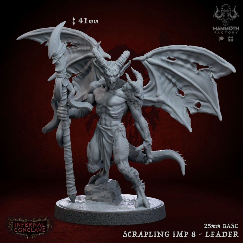 Scrapling Imps 3D-printed model