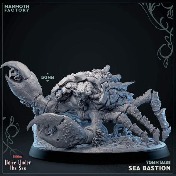 Sea Bastion 3D-printed model