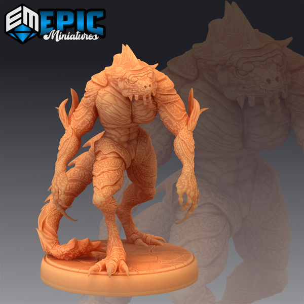 Seafolk Brute 3D-printed model