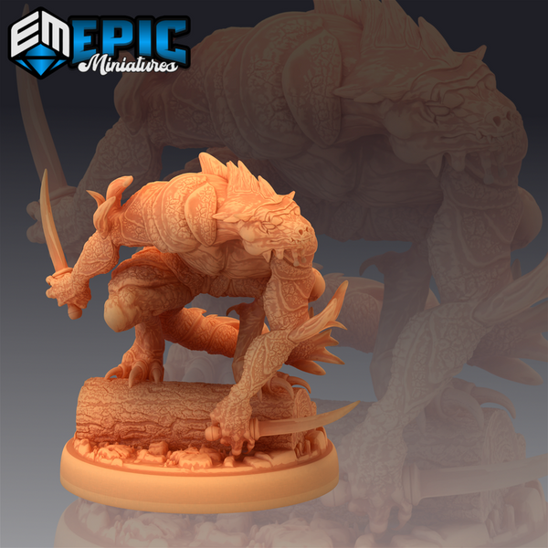 Seafolk Brute 3D-printed model