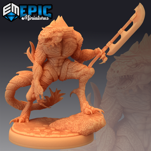 Seafolk Brute 3D-printed model