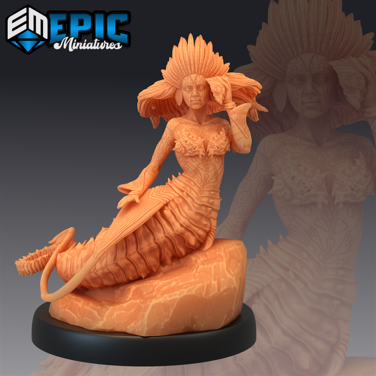 Seahorse Mermaid - The Printable Dragon