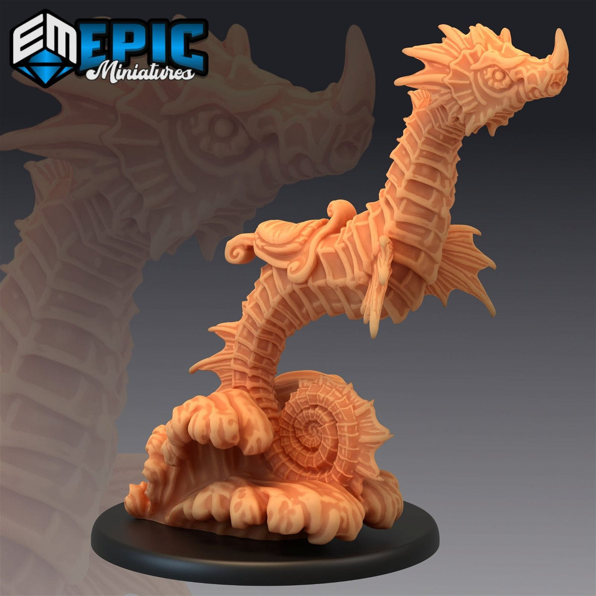 Seahorse Mount - The Printable Dragon