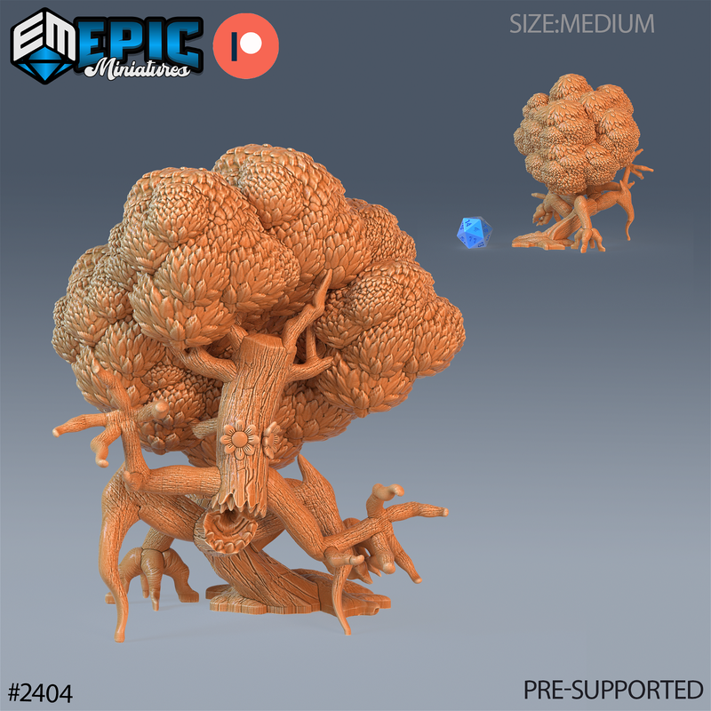 Sentient Tree 3D-printed model