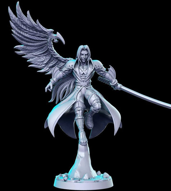 Sephirael (winged) 3D-printed model