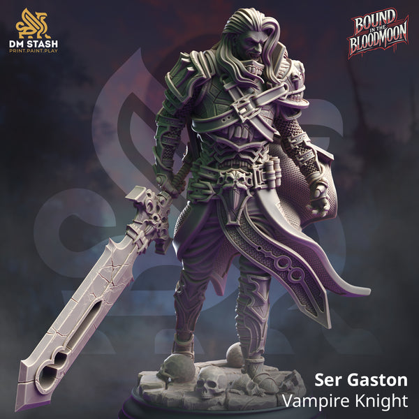 Ser Gaston 3D-printed model