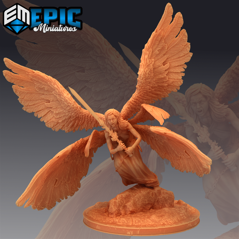 Seraphim Angel 3D-printed model
