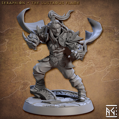 Seraphion The Lustrous Flame 3D-printed model