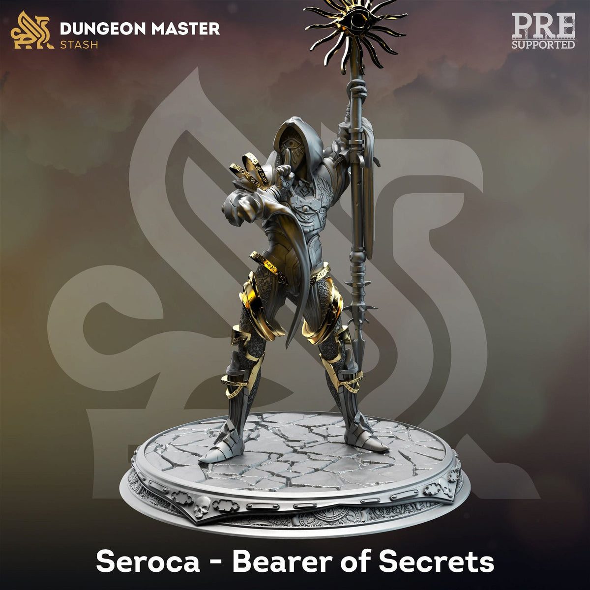 Seroca Bearer Of Secrets - The Printable Dragon