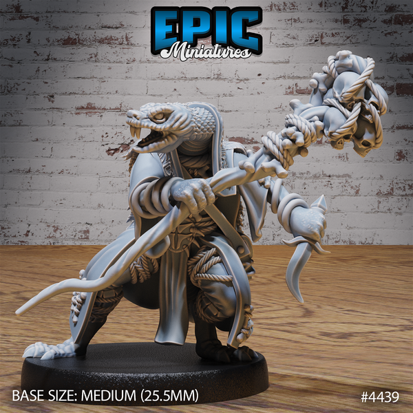 Serpent Folk - The Printable Dragon