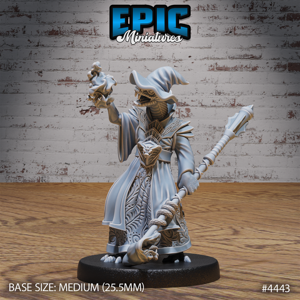 Serpent Folk 3D-printed model