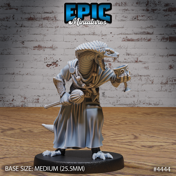 Serpent Folk 3D-printed model