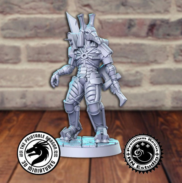 Seth 3D-printed model