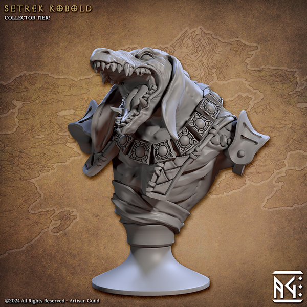 Setrek Kobold 3D-printed model