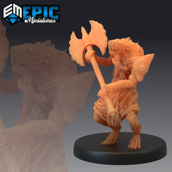 Sewer Rat Tribe 3D-printed model