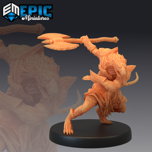 Sewer Rat Tribe 3D-printed model