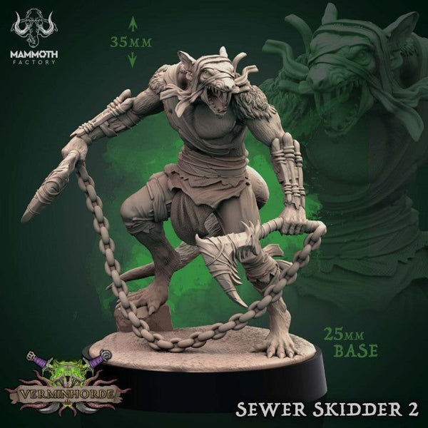 Sewer Skidder 3D-printed model
