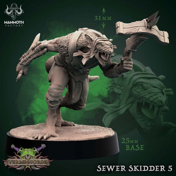 Sewer Skidder 3D-printed model