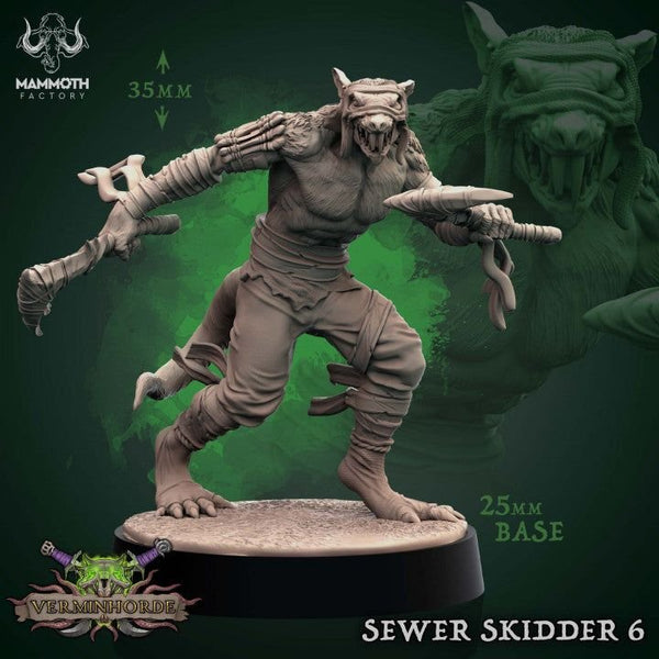 Sewer Skidder 3D-printed model