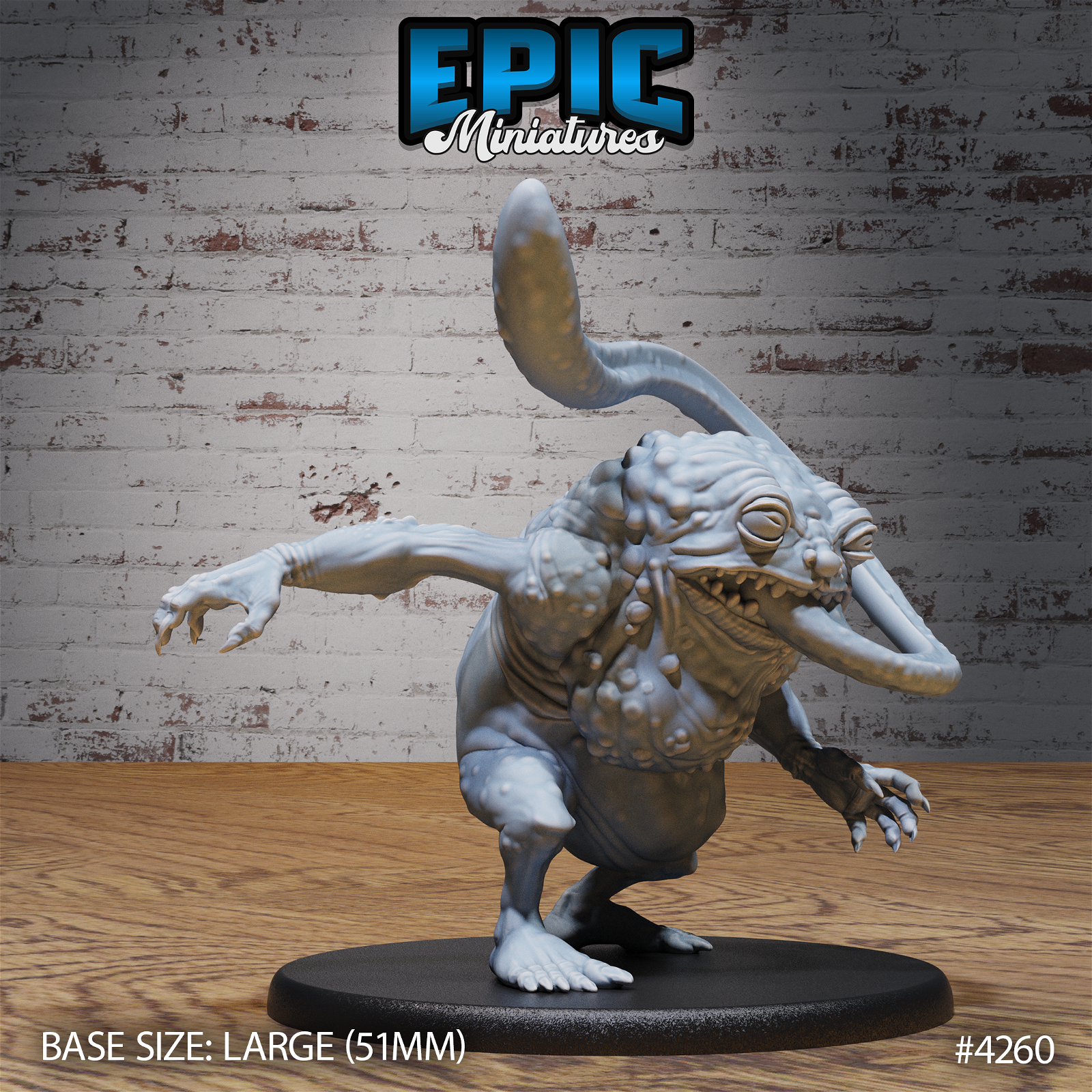 Sewer Toad - The Printable Dragon