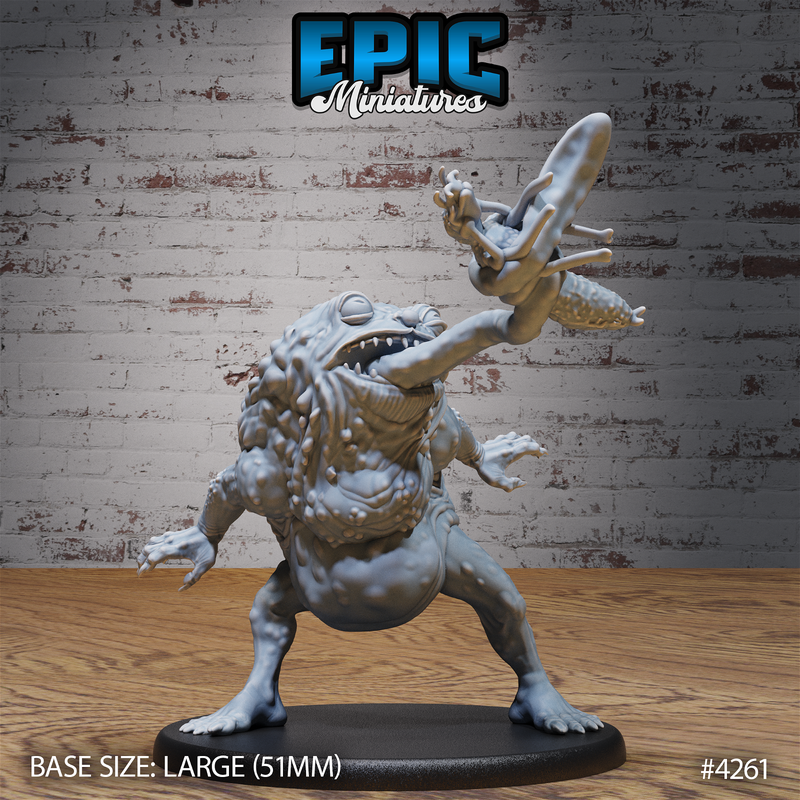 Sewer Toad 3D-printed model