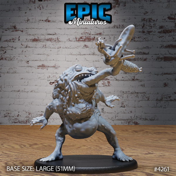 Sewer Toad 3D-printed model