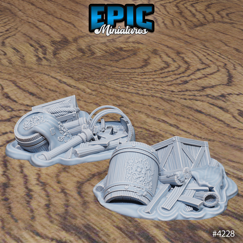 Sewers Scatter 3D-printed model