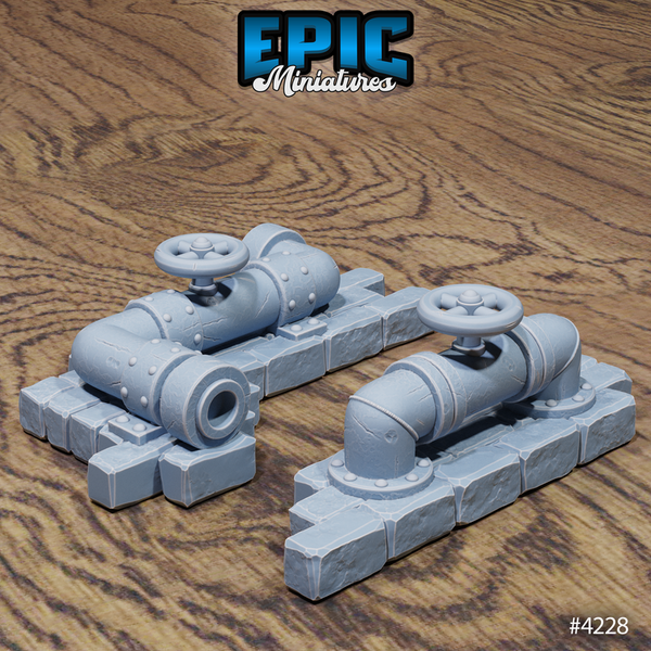 Sewers Scatter 3D-printed model