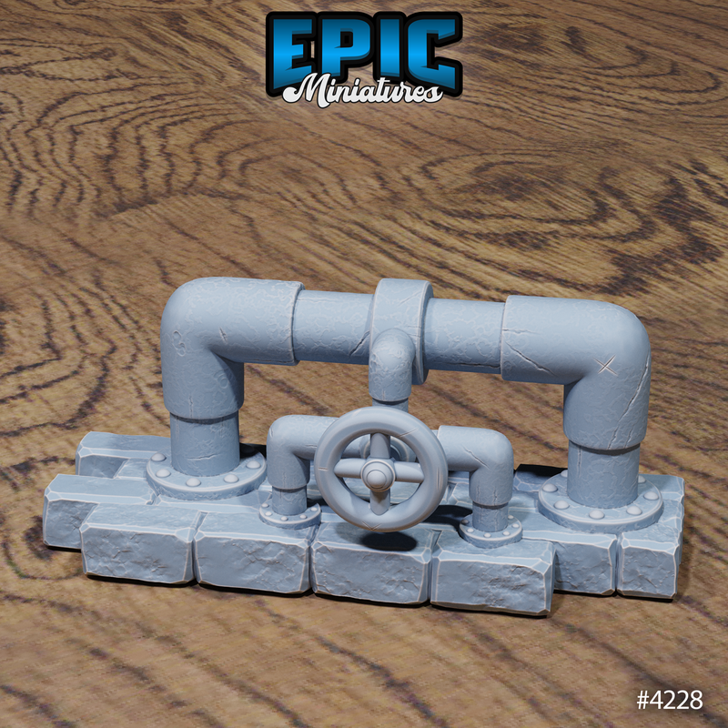 Sewers Scatter 3D-printed model