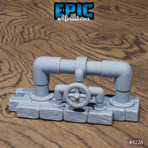 Sewers Scatter 3D-printed model