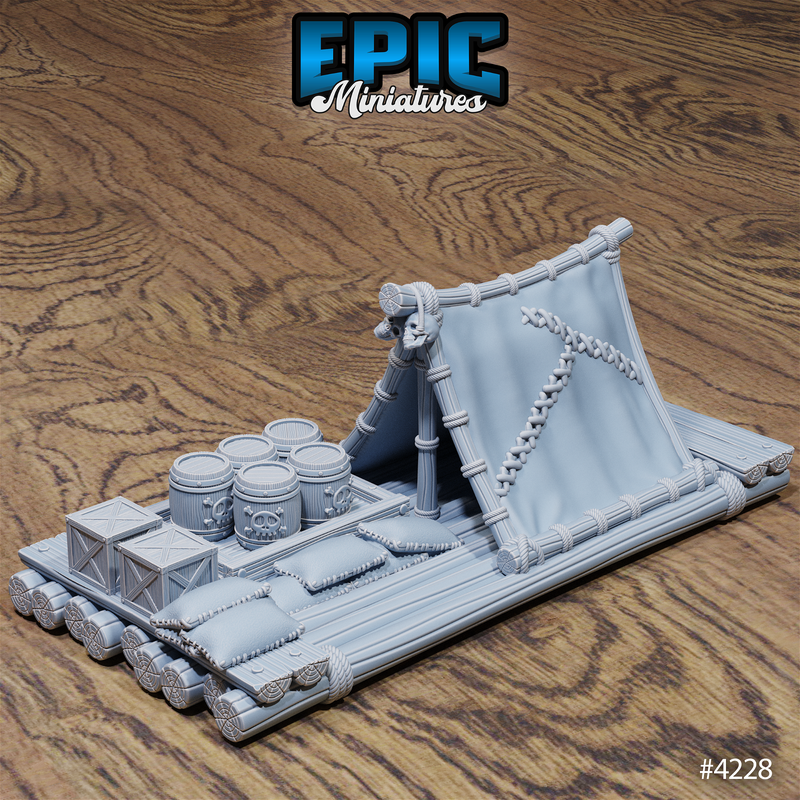 Sewers Scatter 3D-printed model