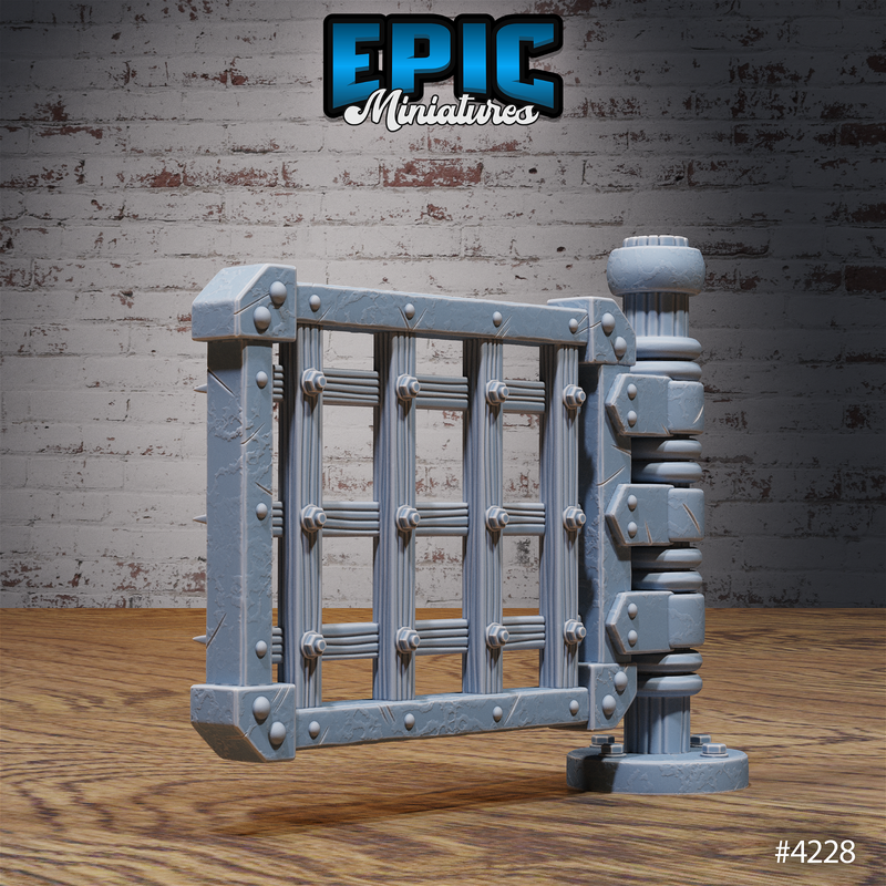 Sewers Scatter 3D-printed model