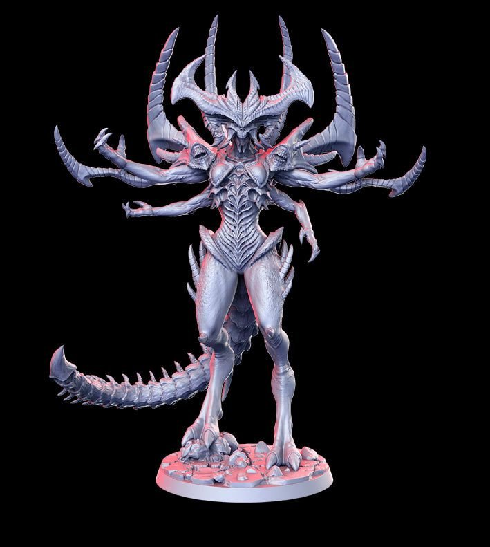 Shadhakairis The Demon Queen 3D-printed model