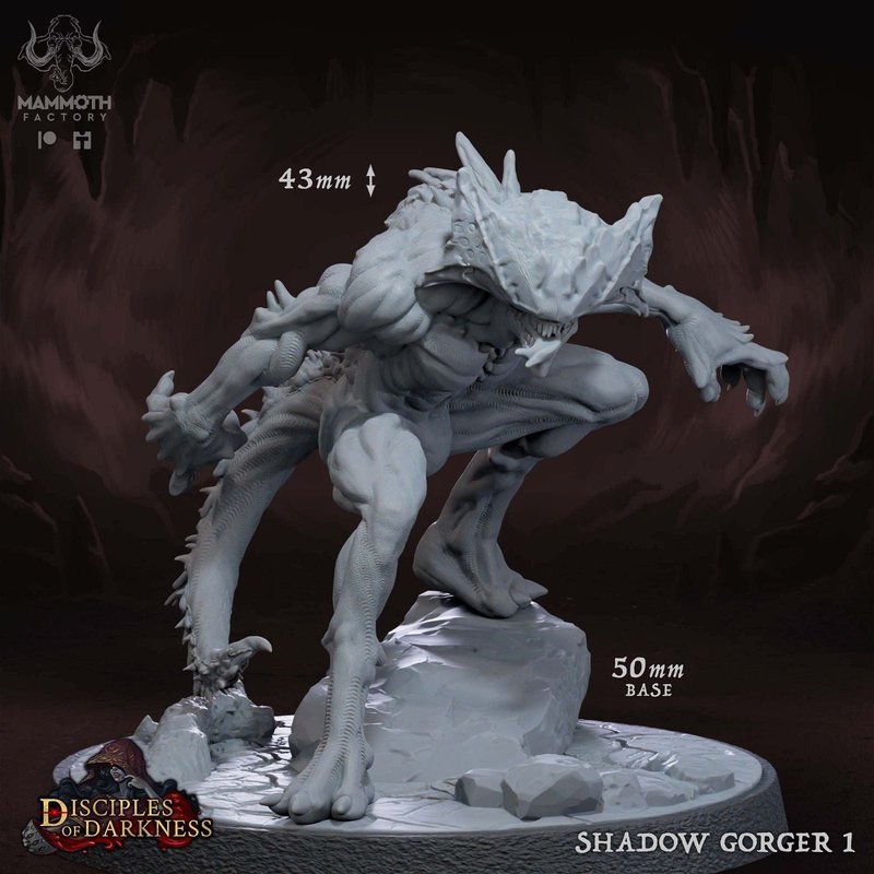 Shadow Gorger 3D-printed model