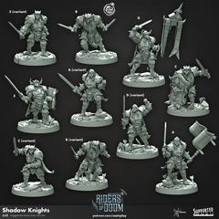 Shadow Knights 3D-printed model