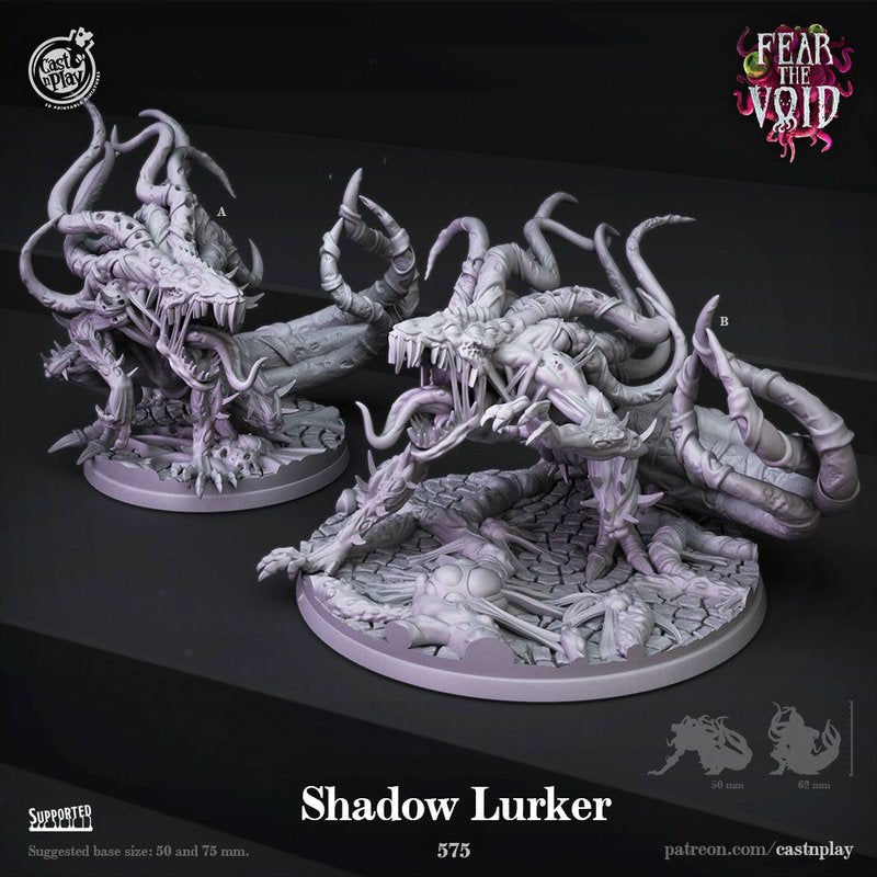 Shadow Lurker 3D-printed model