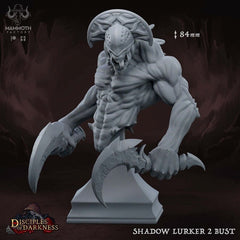 Shadow Lurker 2 Bust 3D-printed model