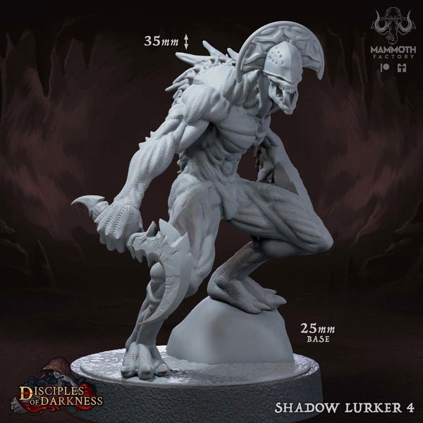 Shadow Lurkers 3D-printed model
