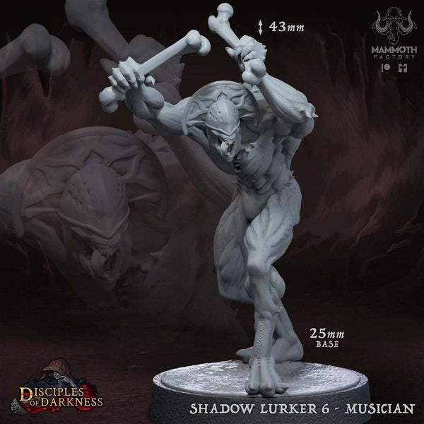 Shadow Lurkers 3D-printed model