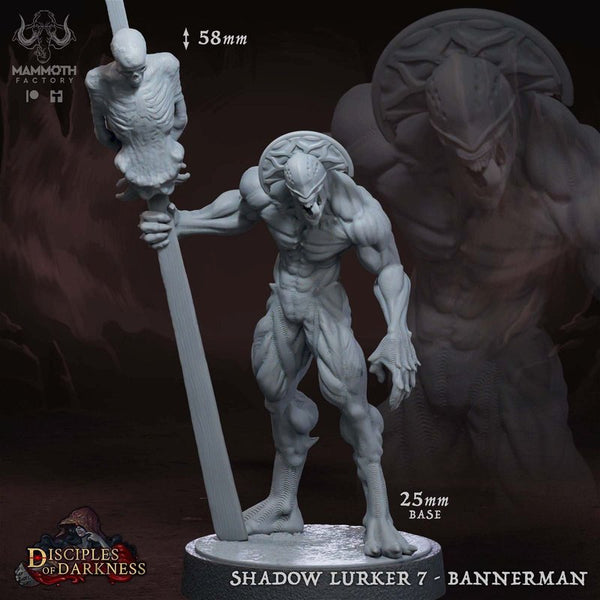 Shadow Lurkers 3D-printed model