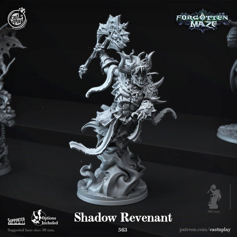 Shadow Revenant 3D-printed model