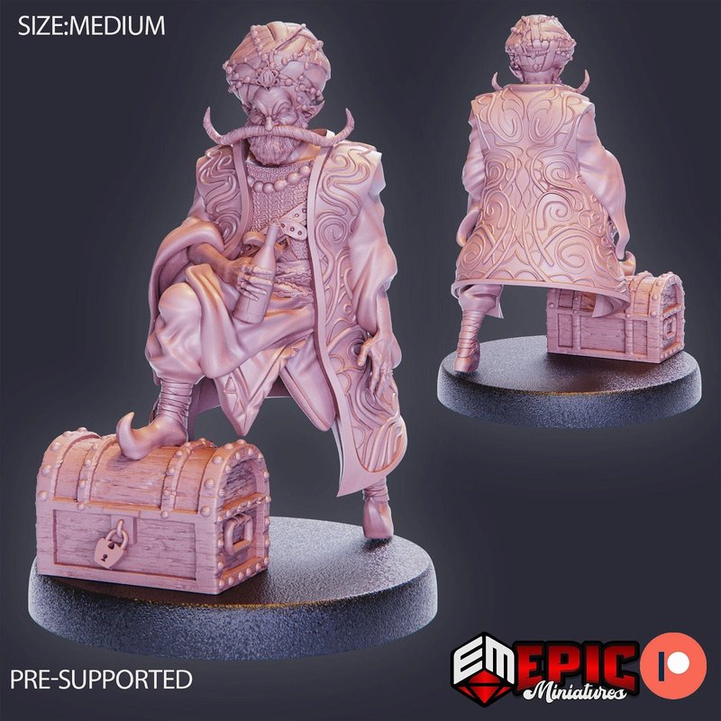 Shady Fortune Teller 3D-printed model