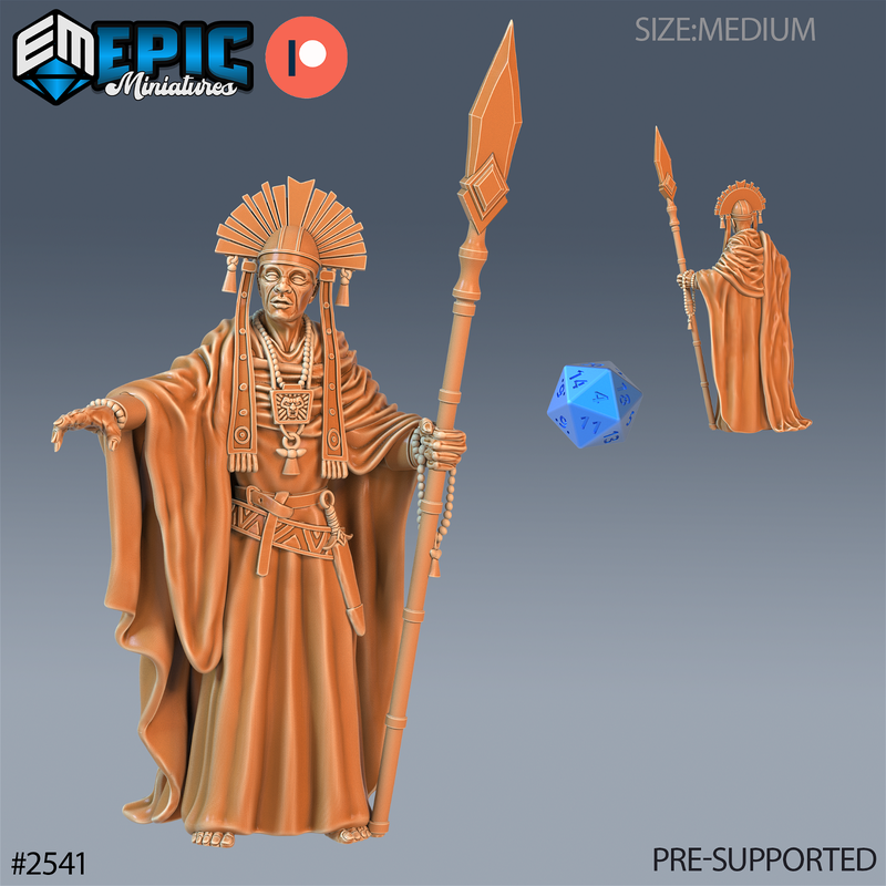 Shaman Chief 3D-printed model