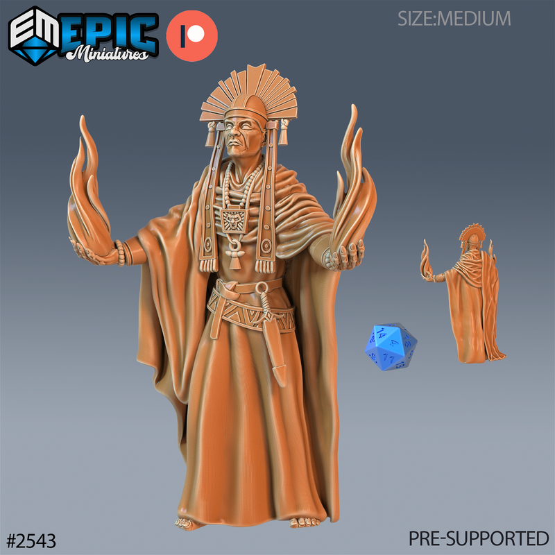 Shaman Chief 3D-printed model